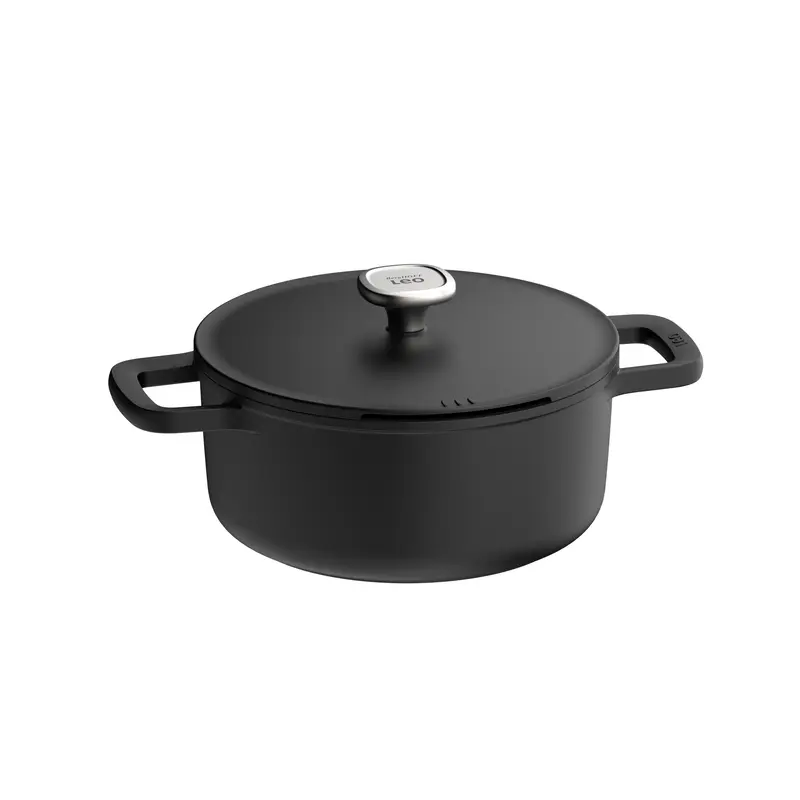 LEO Kookpot antikleef met deksel Phantom - Ø 24x11cm