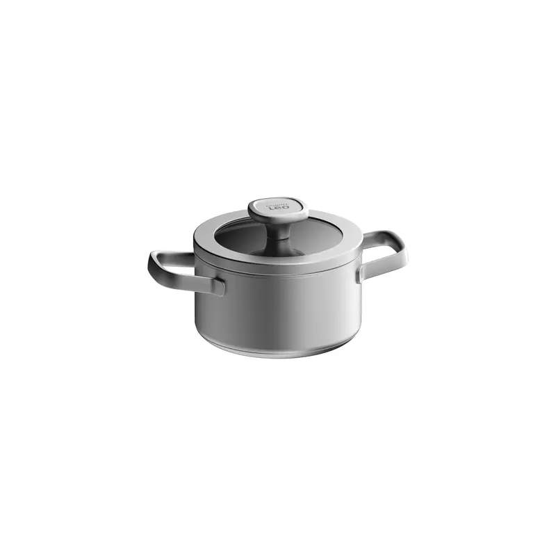 LEO Kookpot met deksel Graphite - Ø 16cm