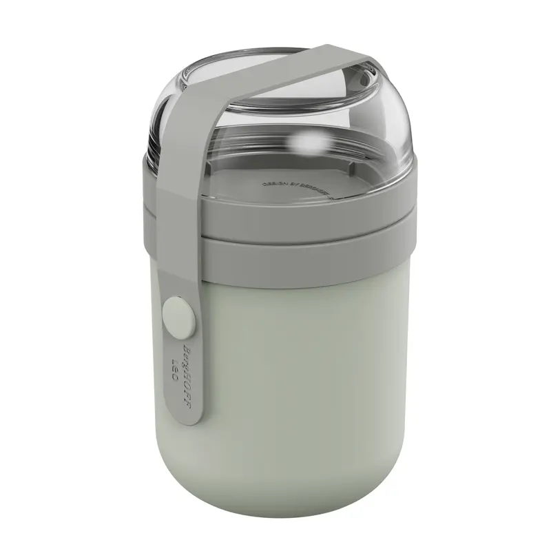 LEO Tweedelige lunchpot Sage