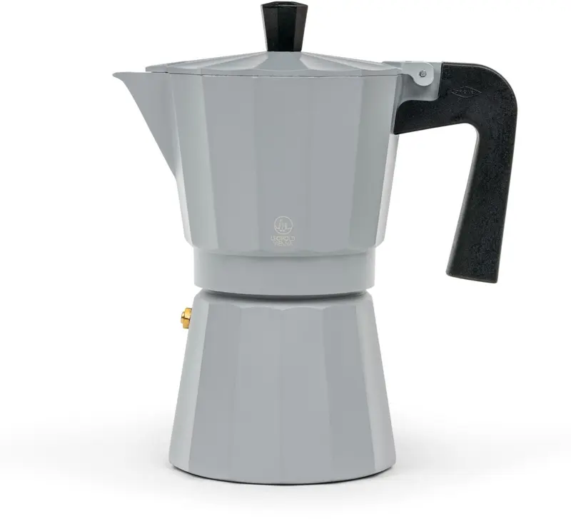 Leopold Vienna Moshi Espressomaker grijs 6-kops