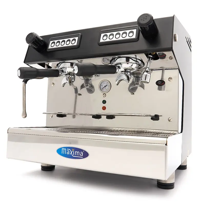 Machine à expresso - 2 pistons - compacte - 360 tasses par heure – Maxima 09100001