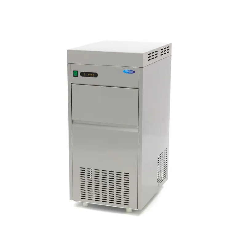 Machine à glaçons - 85 kg/jour - broyé/floconné - refroidissement par eau – Maxima 09300148