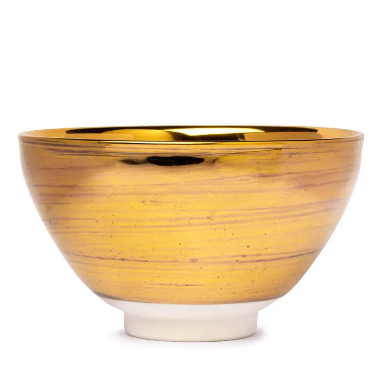 Matcha bowl goud