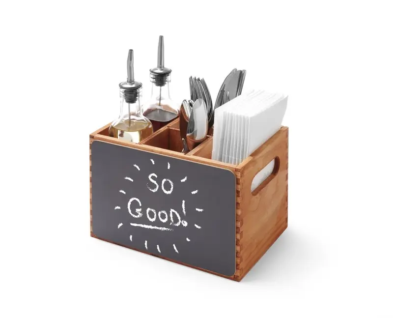 Menu boxmet 2 zijden krijtbord 1/box