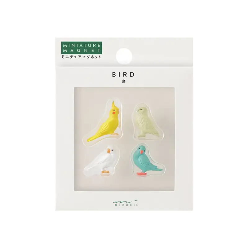 Midori Miniture Magnet Birds