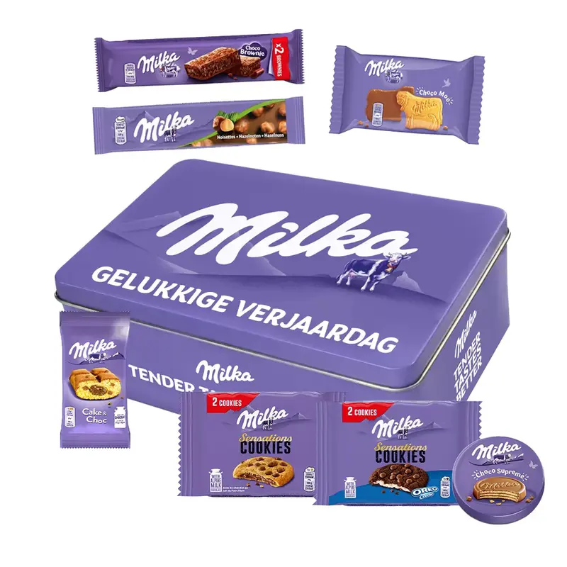 Milka Mix Collection Box "Gelukkige verjaardag" - 429g