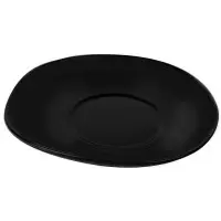 Ming Saucer Black 6/box