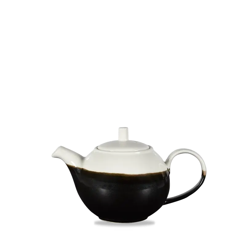 Monochrome Onyx Black Profile Beverage Pot 444ml 4/box