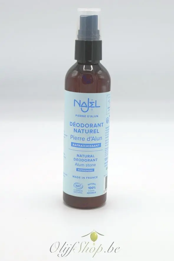 Najel aluinsteen natuurlijke deo spray 125 ml