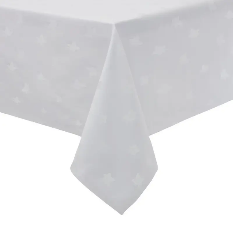 Nappe rectangulaire blanche feuilles de lierre Mitre Luxury Luxor 1780 x 3650mm