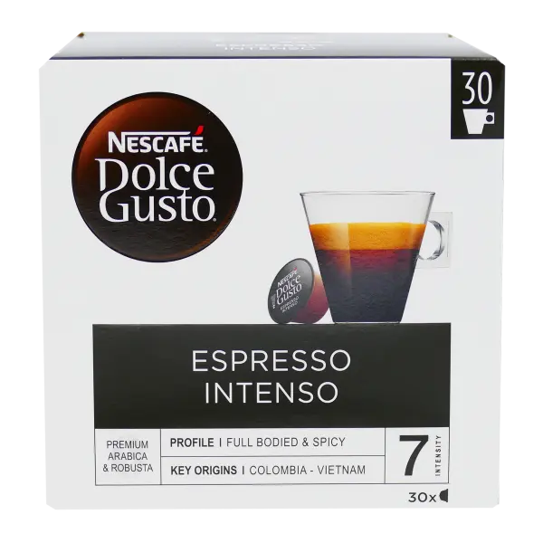Nescafé Dolce Gusto Espresso Intenso XL – 30 Capsules