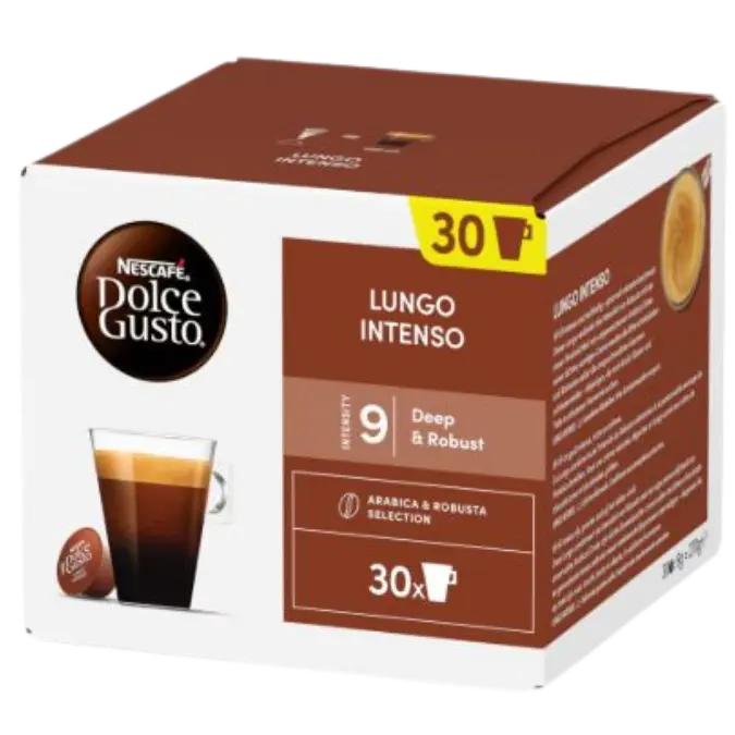 Nescafé Dolce Gusto Lungo Intenso XL – 30 koffiecapsules – Intensiteit 9