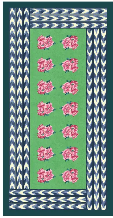 Nina Rose - Tafelkleed - Mint