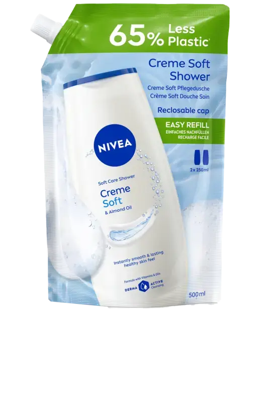 NIVEA Creme soft shower refill