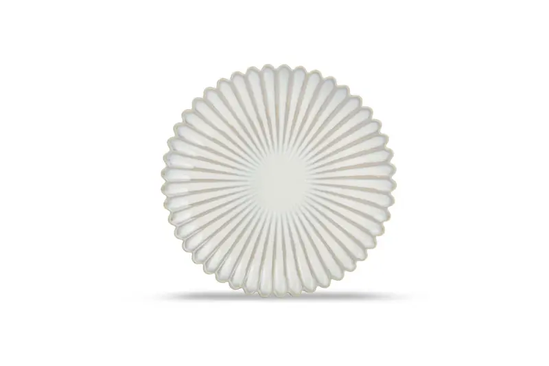 Ontbijtbord Nuance White Lotus 20cm
