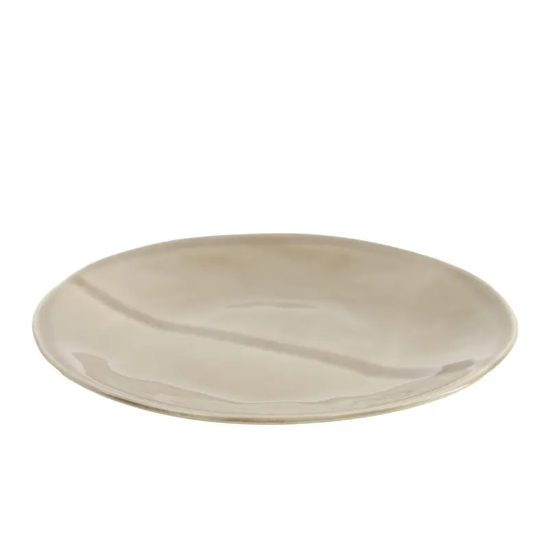 Ontbijtbord Smooth olive 23cm