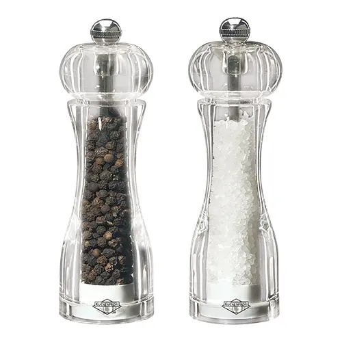 Peper En Zoutmolen Acryl 14 cm