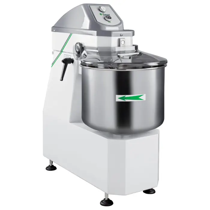 PÉTRIN À SPIRALE 38SLS TETE RELEVABLE 2 VITESSE MONO OU TRIPHASE