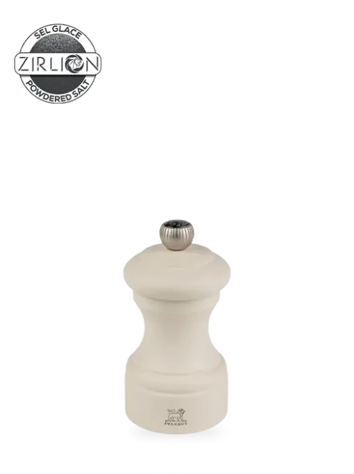 Peugeot Zoutmolen Bistro Vederwit 10cm - Beukenhout - Zirlion - Fijn Zout