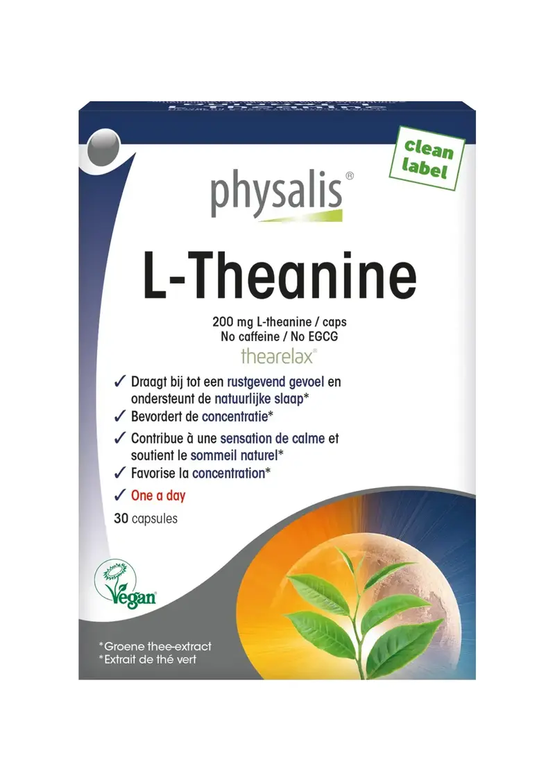 Physalis L-Theanine 200mg - 30 V-Capsules