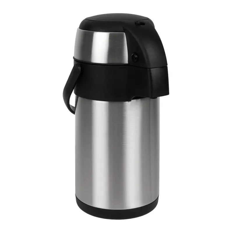 Pichet à pompe en acier inoxydable Olympia 2,5L
