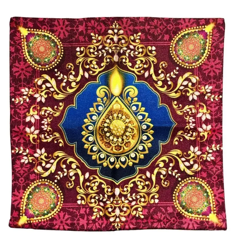 Pillow case with Diya Design