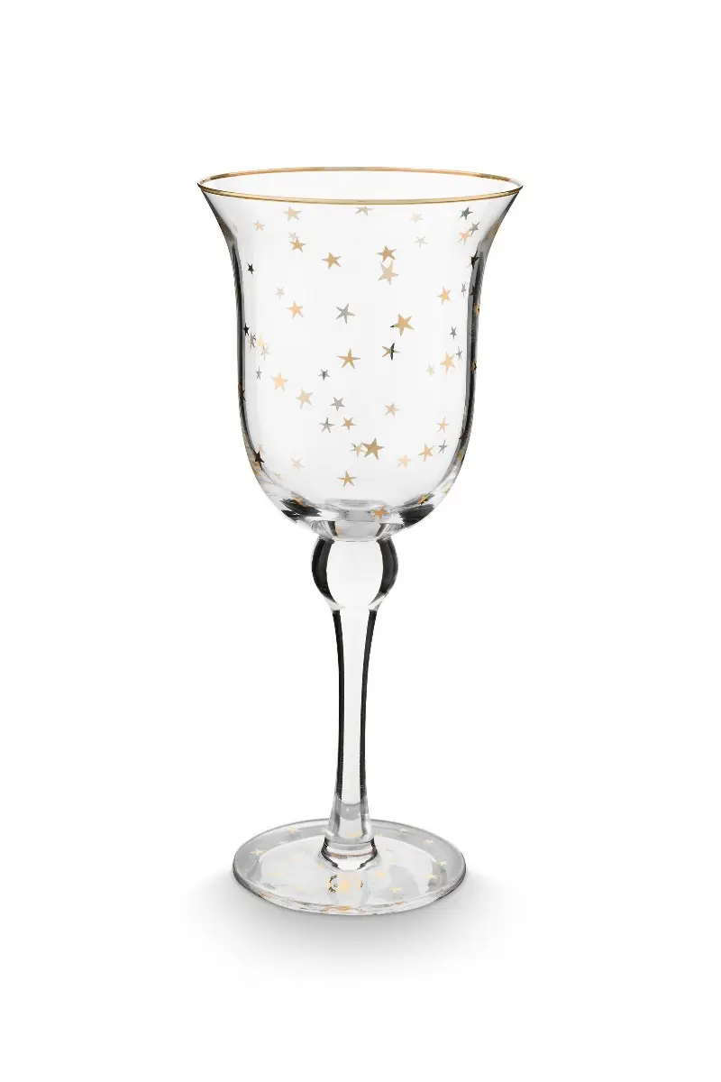 Pip Studio Stars Gold Wijnglas - 360 ml