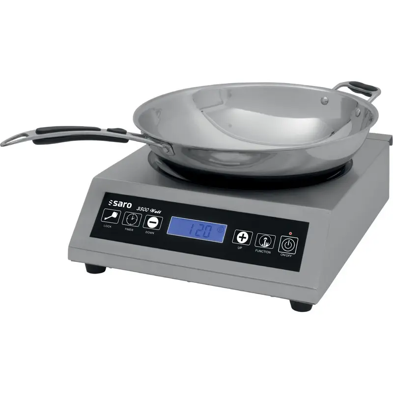 Plaque de cuisson à induction pour wok SARO avec wok inclus LOUISA - 360-3000