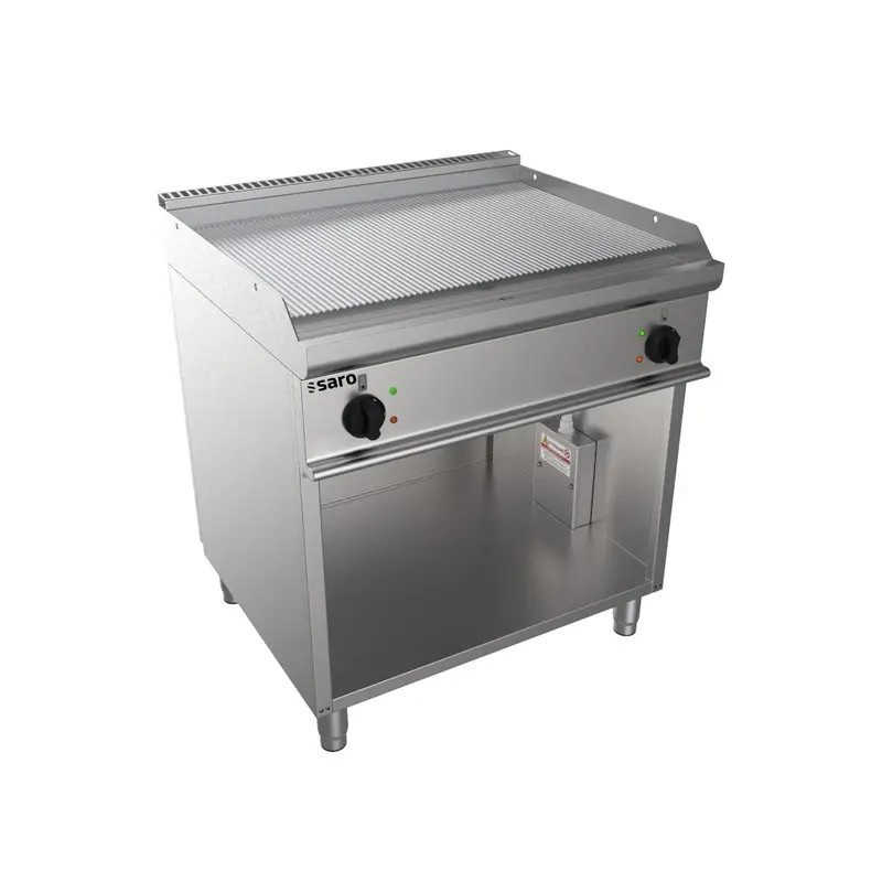 Plaque de cuisson électrique SARO avec socle ouvert, E7/KTE2BAR - 423-1250
