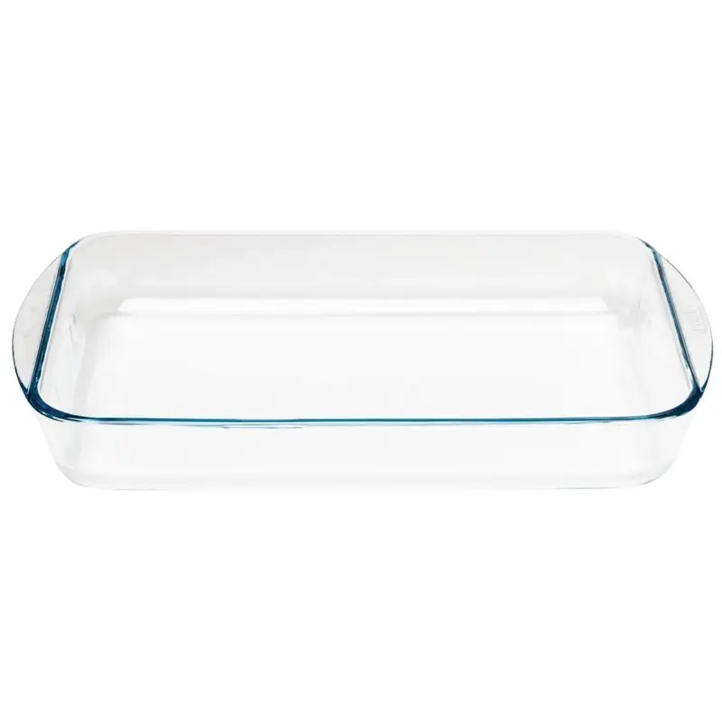 Plat à four rectangulaire en verre Pyrex 350mm