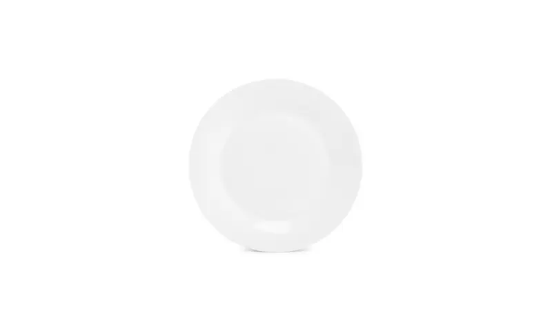 Plat bord 24cm Basic White - Set van 48