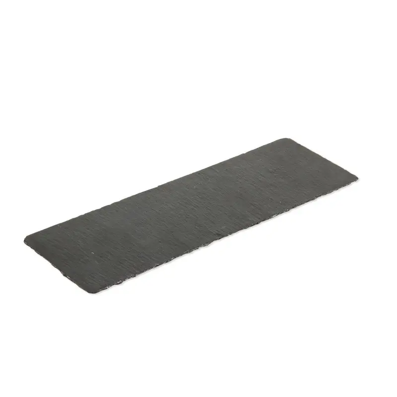 Plateau de présentation en ardoise naturelle Olympia 300x100mm (lot de 4)