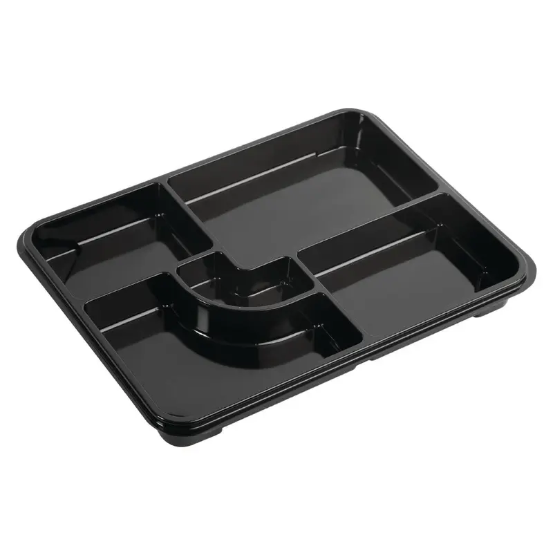 Plateaux repas recyclables Bento Faerch 263 x 201 mm (lot de 90)