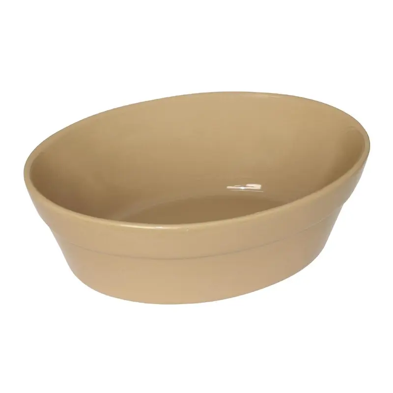 Plats à gratin ovales Olympia Stoneware 161 x 116mm (Lot de 6)
