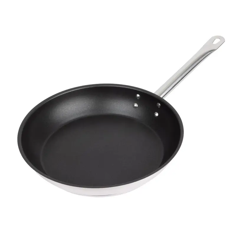 Poêle antiadhésive en inox Vogue Téflon Platinum Plus 280 mm