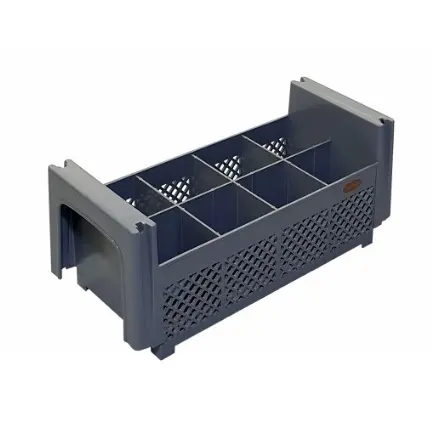 Porte-couverts SARO 450 x 190 x 180 mm, 8 compartiments - 508-1100
