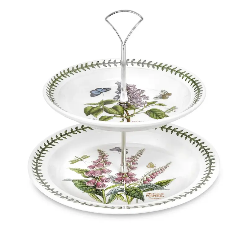 Portmeirion Botanic Garden Etagère - Aardewerk - Ø 27,2 cm