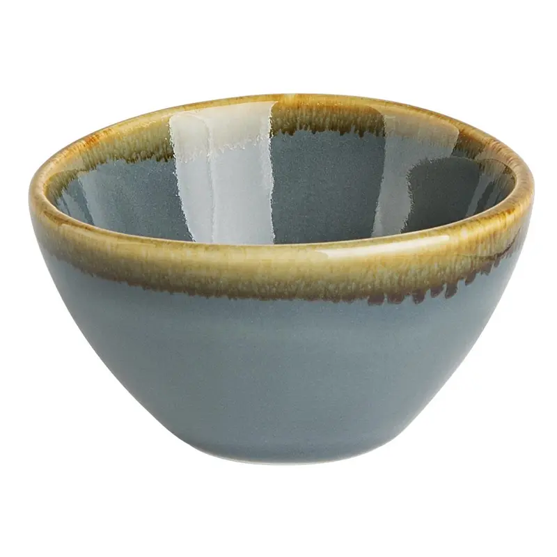 Pot à sauce Olympia Kiln couleur océan 68mm (Lot de 12)
