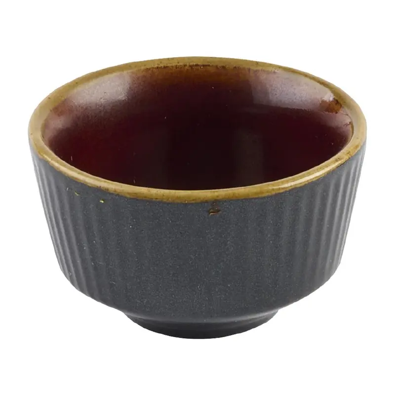 Pots à sauce Churchill Nourish Tokyo Black Kochi 110ml (Lot de 12)