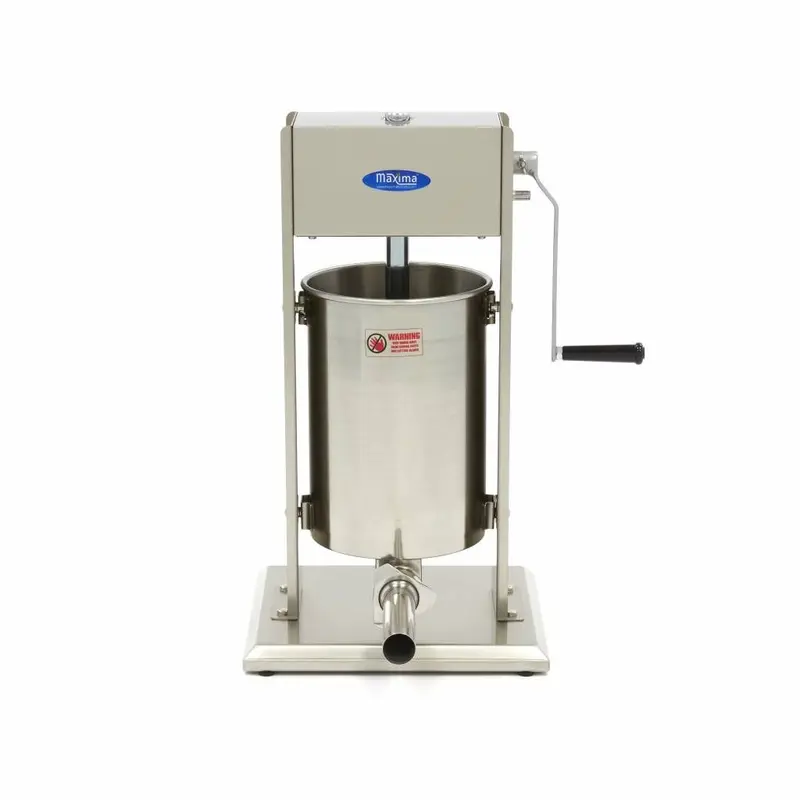 Poussoir à saucisses - 12 L - verticale -incl 4 tubes de remplissage – Maxima 09300464