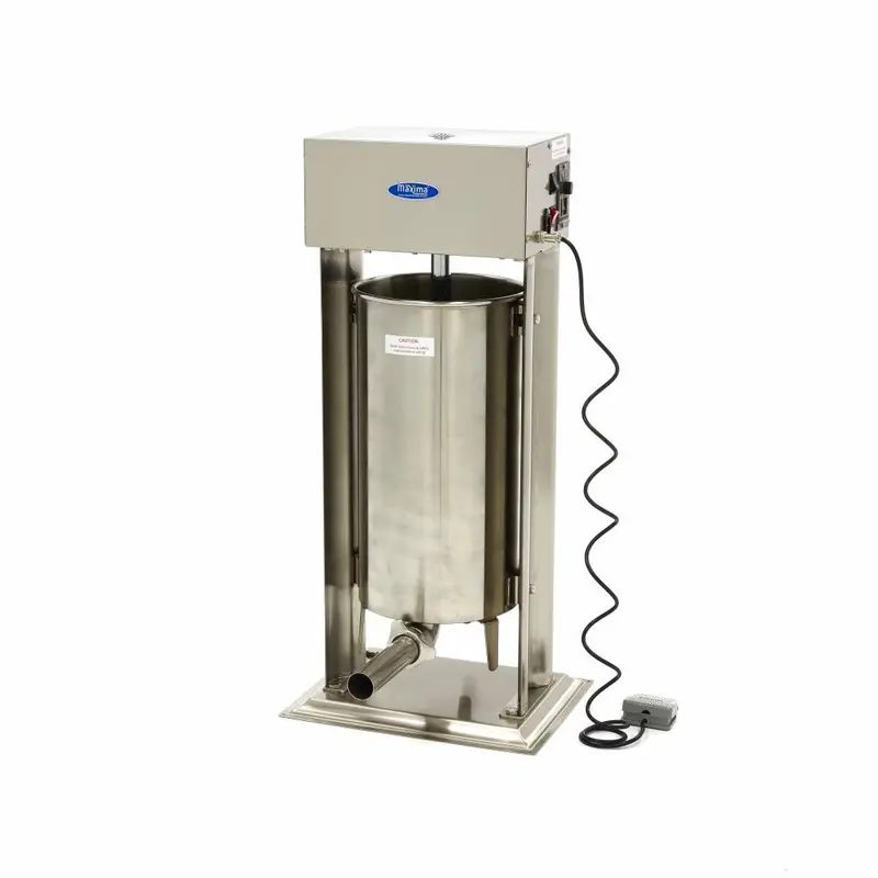 Poussoir à saucisses - 25 L - automatique - verticale - incl 4 tubes de remplissage – Maxima 09300459