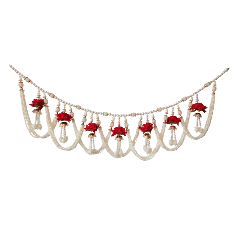 Premium Fancy Toran Red Flower -ES11