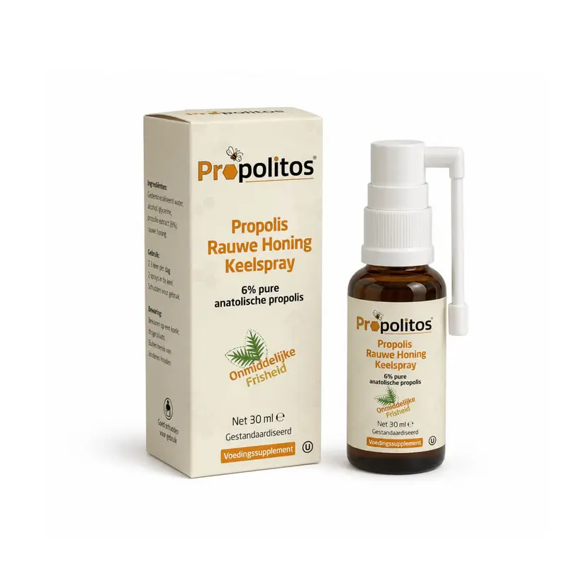 Propolis Rauwe Honing Keelspray 30 ml Propolitos