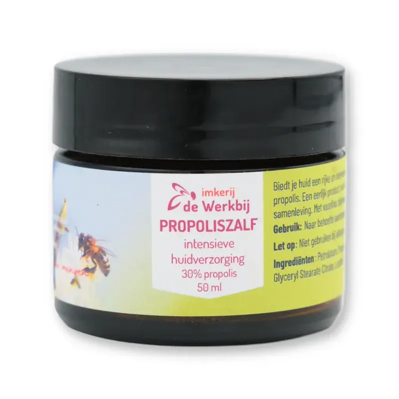 Propolis Zalf 30% – Rijke Huidverzorging met Honing & Lanoline (50g)
