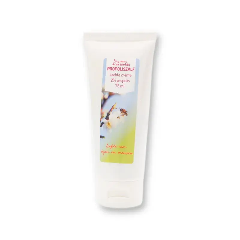 Propoliszalf Tube 75 ml – Rijke Zalf met Propolis, Kamille & Arnica