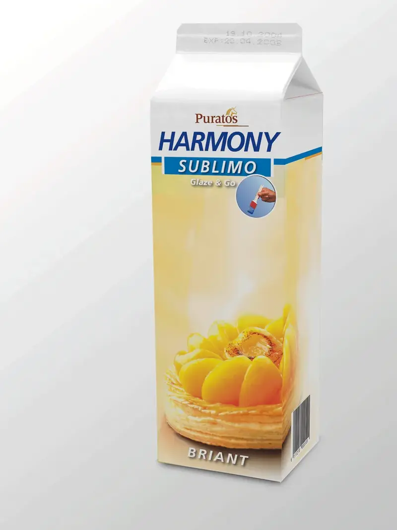 Puratos Harmony Sublimo Briant – abrikozen afdekgelei 12 × 1,2 kg