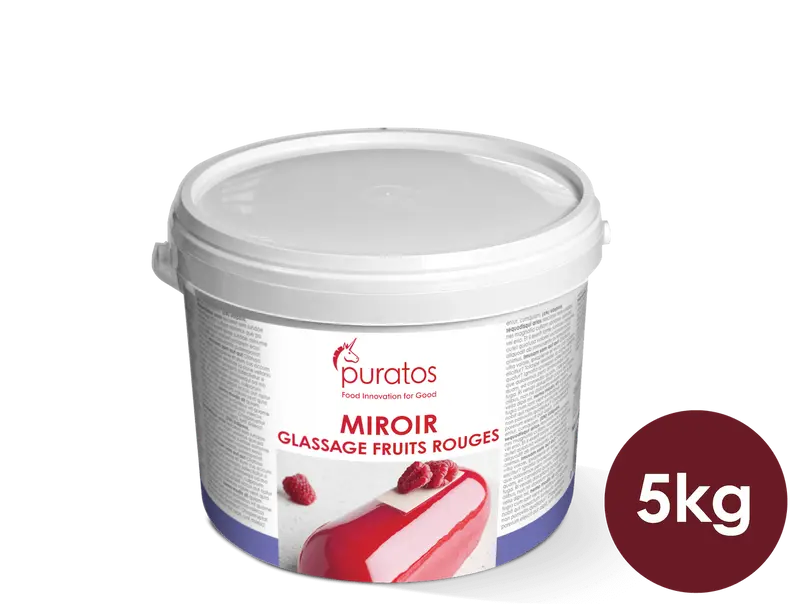 Puratos Miroir Glassage Fruits Rouges – rode vruchten 5 kg