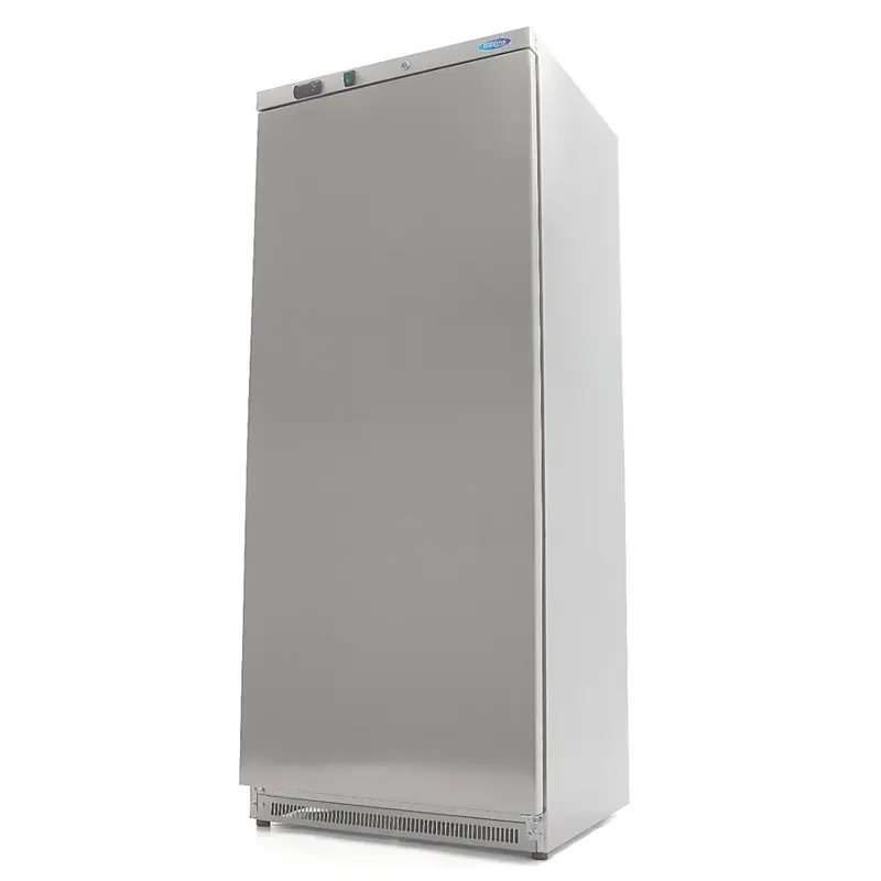 Réfrigérateur - 600 L - 4 étagères réglables - acier inoxydable – Maxima 09405028