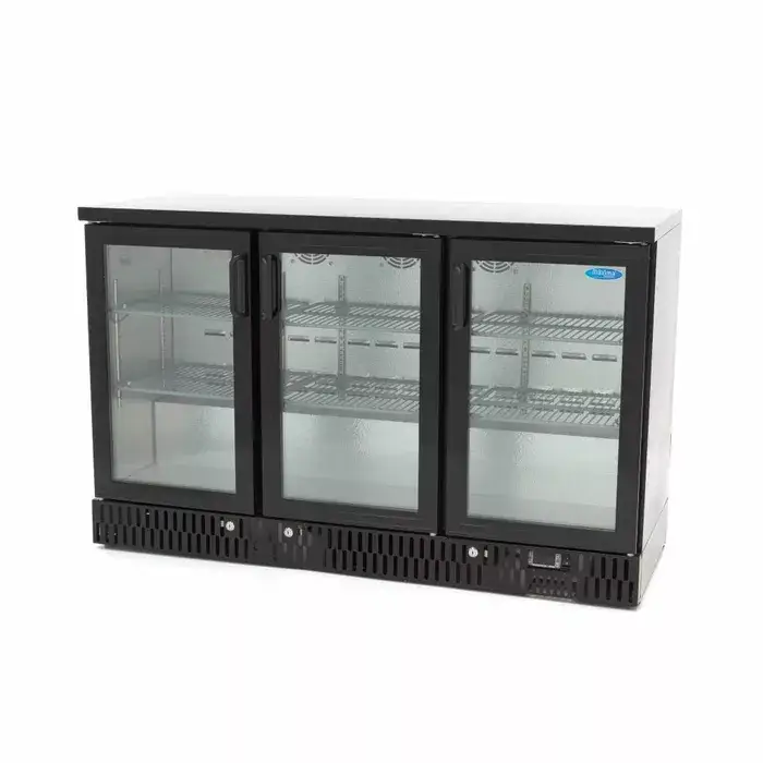 Réfrigérateur à boissons - 341 L - 3 portes battantes - 6 étagères réglables