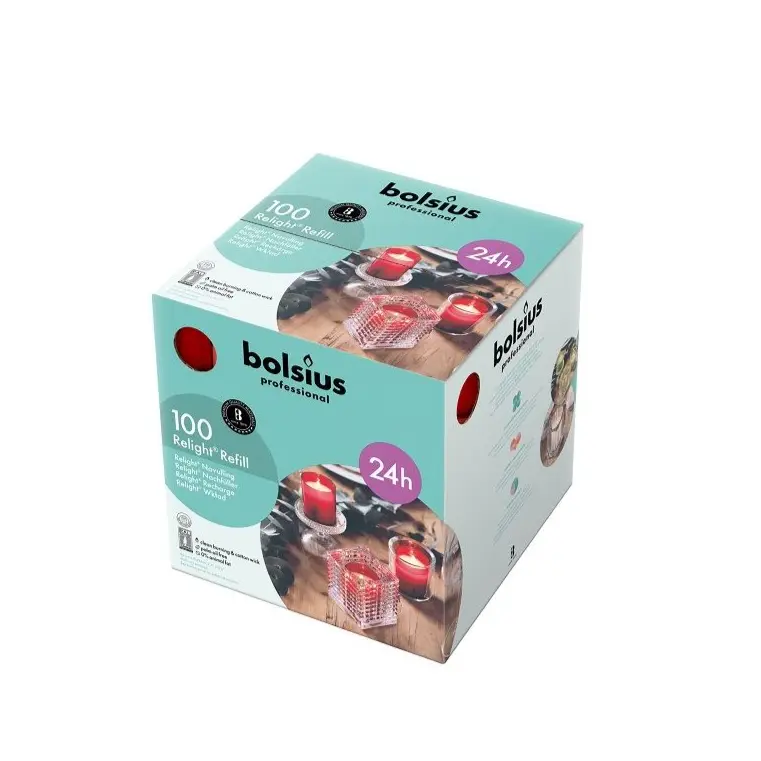 ReLight navullingen, Brandduur 24u, Rood, doos 100